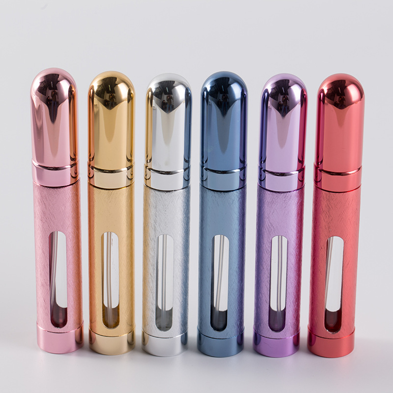 Portable Anodized Aluminum Bullet Perfume Bottle | Cosmetic Packaging ...